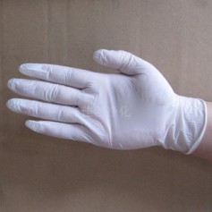 Găng tay Nitrile trắng 9 inch trong phòng sạch